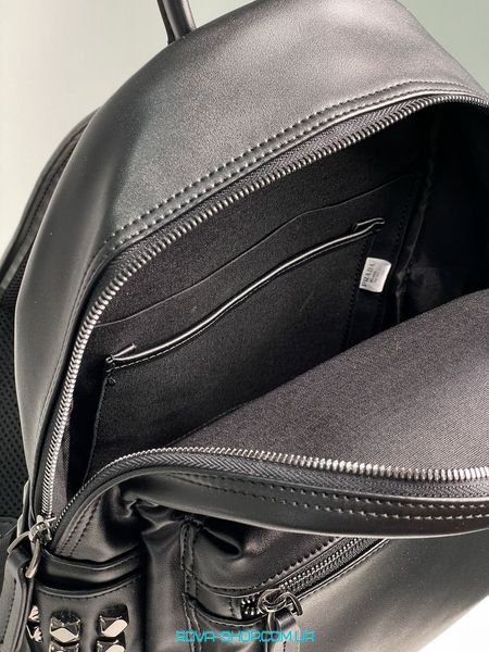 Жіночий рюкзак Prada Saffiano Leather Bag Black Premium фото
