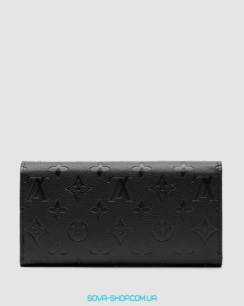 Гаманець Louis Vuitton Sarah Wallet Black Premium фото