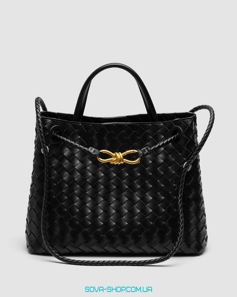 Жіноча сумка Bottega Veneta Andiamo Bag Black Premium фото