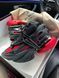 Женские кроссовки Balmain Unicorn Black/Red Premium re-9262 фото 2