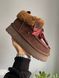 Жіночі зимові ботинки UGG Funkarra Platform Chocolate PREMIUM re-12599 фото 3