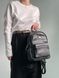 Женский рюкзак Prada Saffiano Leather Bag Black Premium re-10738 фото 2