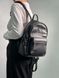 Жіночий рюкзак Prada Saffiano Leather Bag Black Premium re-10738 фото 1