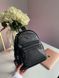 Женский рюкзак Prada Saffiano Leather Bag Black Premium re-10738 фото 6