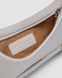 Жіноча сумка Jacquemus Le Bisou Ceinture Leather Shoulder Bag in White Premium re-11494 фото 4