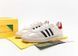 Жіночі кросівки Gucci x Adidas Gazelle White re-9227 фото 1