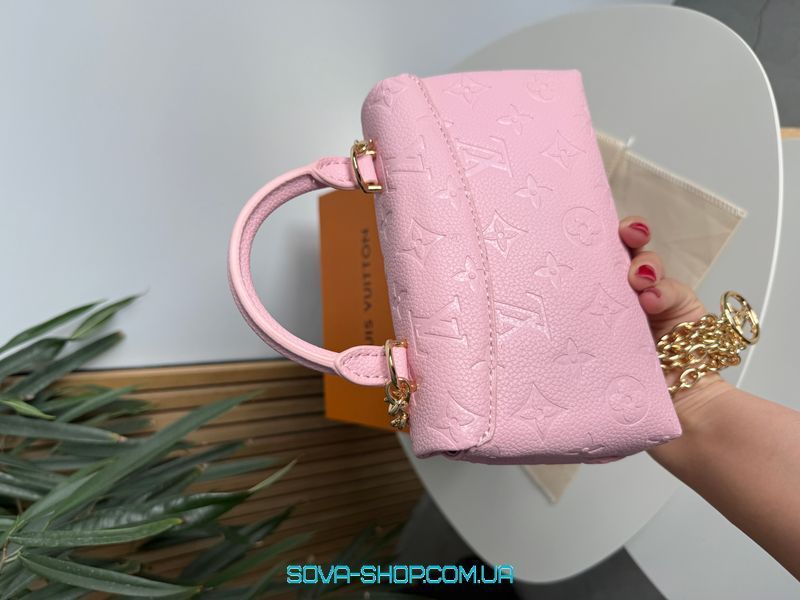 Женская сумка Louis Vuitton Mini Top Handle Bag Pink Premium фото