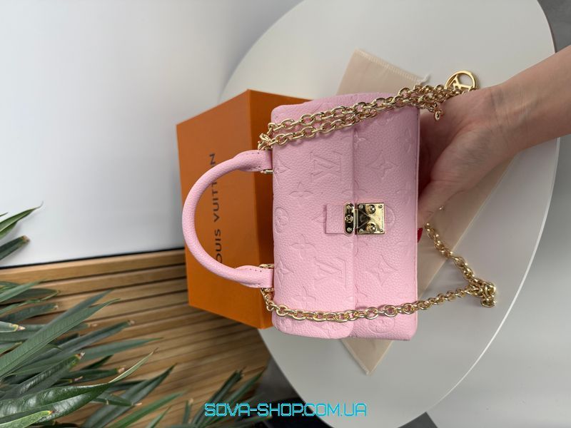 Женская сумка Louis Vuitton Mini Top Handle Bag Pink Premium фото