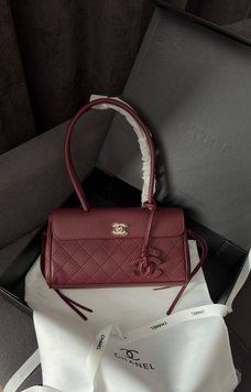 Жіноча сумка Chanel Urban Essentials Shopping Bag Bordo Premium фото