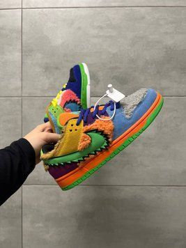 Жіночі та чоловічі баскетбольні кросівки Nike SB Dunk Low Grateful Dead Bears Multi фото