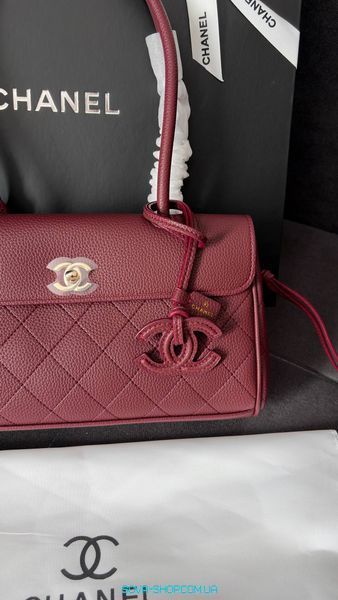 Женская сумка Chanel Urban Essentials Shopping Bag Bordo Premium фото