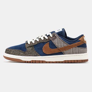 Чоловічі кросівки Nike SB Dunk Low Tweed Midnight фото