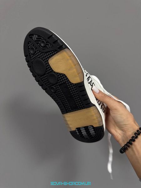 Жіночі та чоловічі кросівки Off-White Out of Office "For Walking" White Black Logo фото