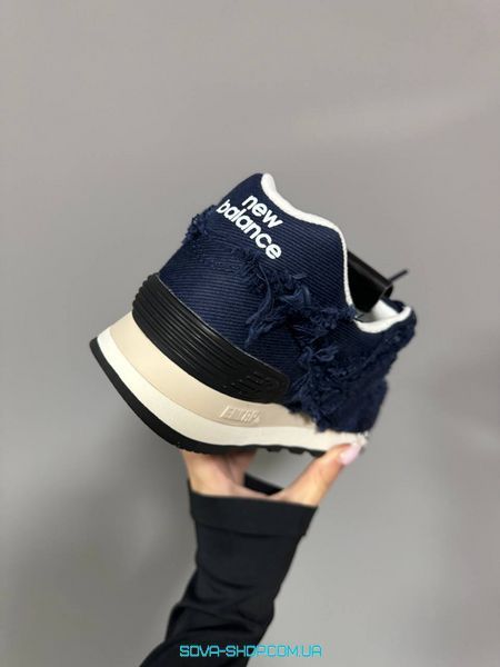 Унисекс кроссовки NEW BALANCE 574 x MIU MIU BLUE JEANS фото