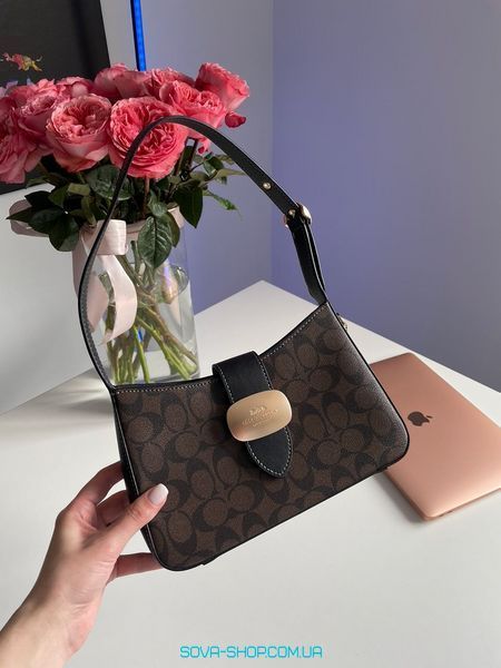 Женская сумка Coach Eliza Shoulder Bag In Signature Canvas Premium фото