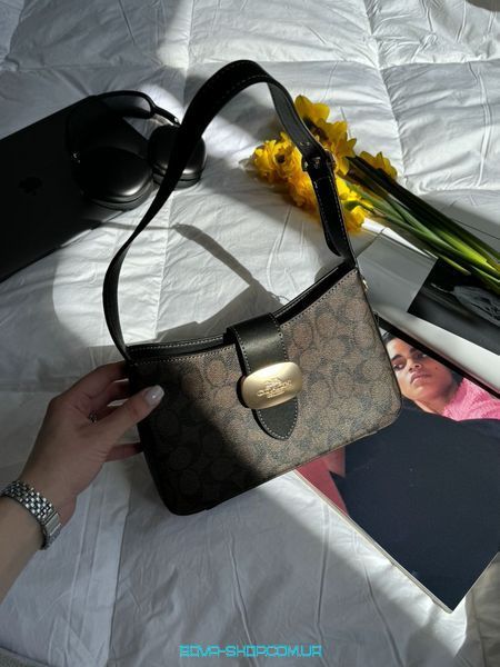 Женская сумка Coach Eliza Shoulder Bag In Signature Canvas Premium фото
