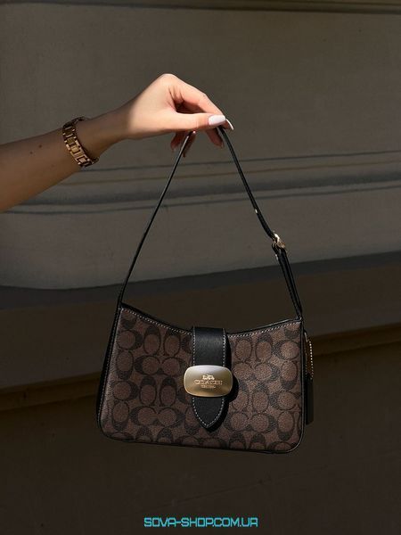 Женская сумка Coach Eliza Shoulder Bag In Signature Canvas Premium фото