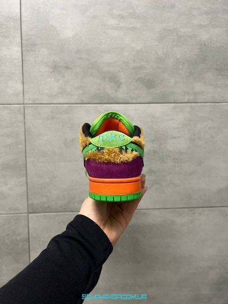 Жіночі та чоловічі баскетбольні кросівки Nike SB Dunk Low Grateful Dead Bears Multi фото