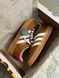 Жіночі кросівки Adidas Gucci x Gazelle Caramel re-9308 фото 4