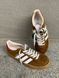 Жіночі кросівки Adidas Gucci x Gazelle Caramel re-9308 фото 1