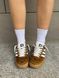 Жіночі кросівки Adidas Gucci x Gazelle Caramel re-9308 фото 8