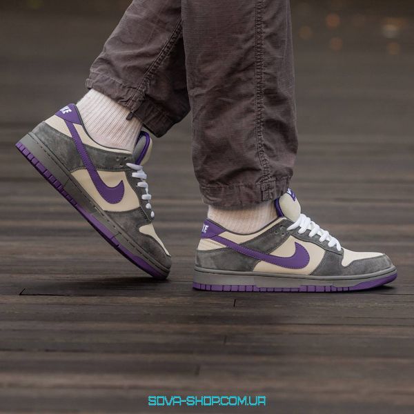 Чоловічі баскетбольні кросівки Nike SB Dunk Low “Purple Pegion” фото