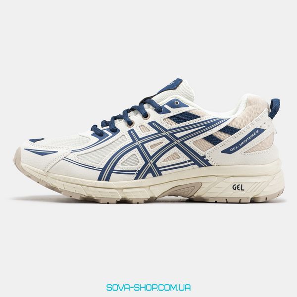 Чоловічі кросівки Asics Gel Venture 6 Beige Blue фото