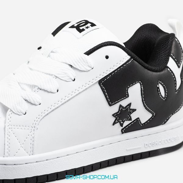 Чоловічі кросівки DC Shoes White Black фото