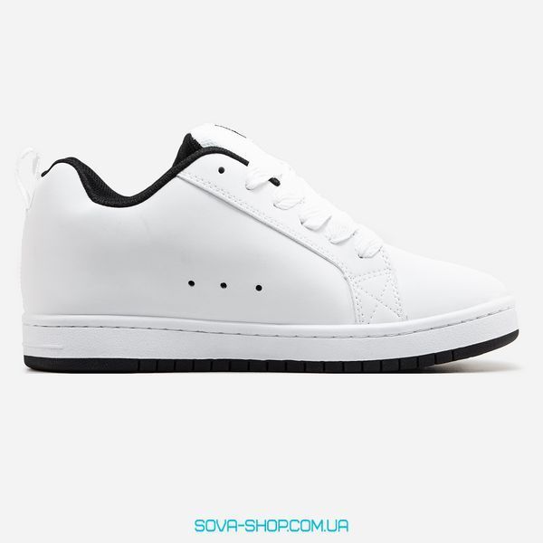 Чоловічі кросівки DC Shoes White Black фото