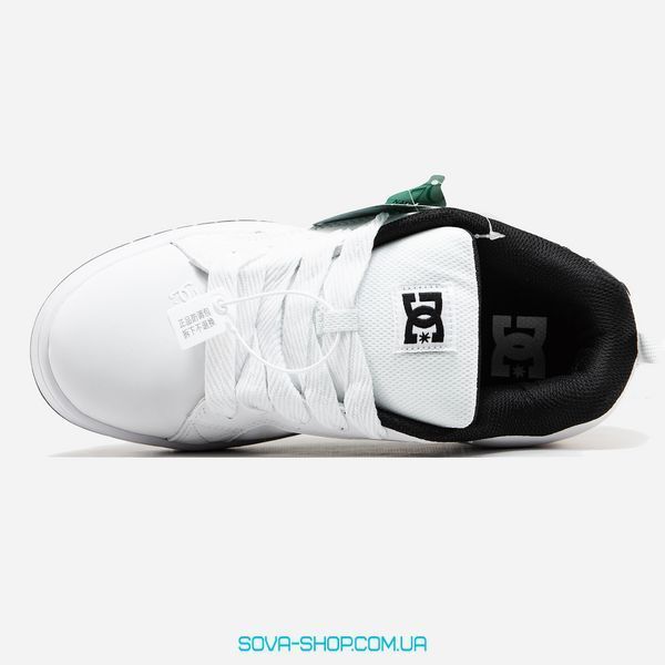 Чоловічі кросівки DC Shoes White Black фото