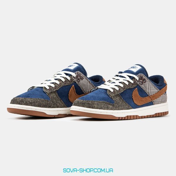 Чоловічі кросівки Nike SB Dunk Low Tweed Midnight фото