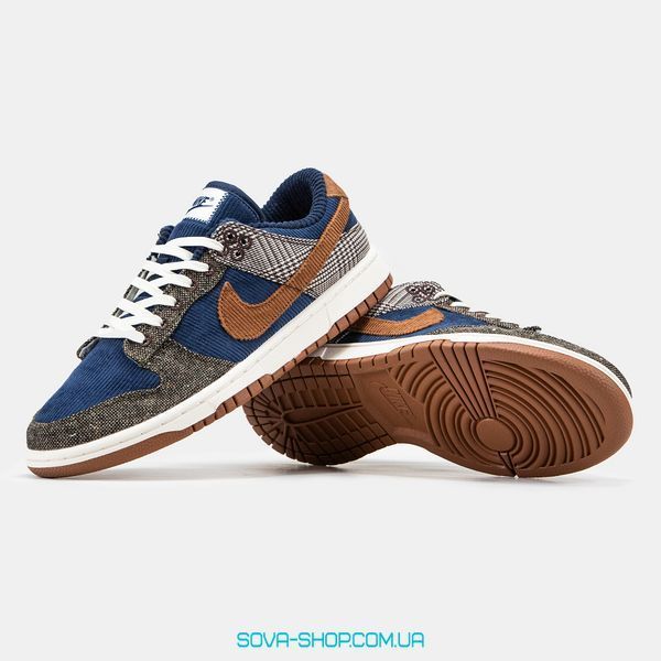 Чоловічі кросівки Nike SB Dunk Low Tweed Midnight фото