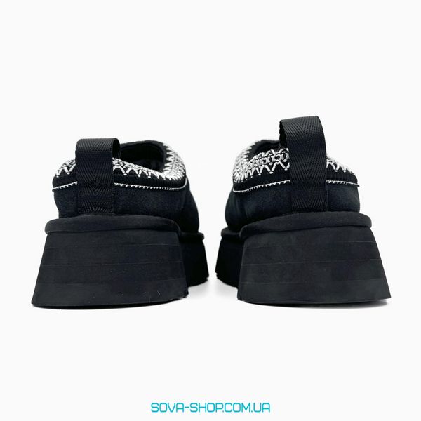 Жіночі зимові ботинки UGG Tasman Platform Black PREMIUM фото