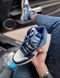 Жіночі баскетбольні кросівки Jordan 1 Retro High Patent Blue toe Nike 3034m00 фото 4