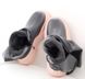 Зимові жіночі черевики з хутром Bottega Veneta High Black Pink 13051 re-5423 фото 13