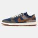 Чоловічі кросівки Nike SB Dunk Low Tweed Midnight re-10222 фото 1