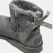Жіночі зимові ботинки UGG Classic Mini Bailey Bow Grey Premium re-9590 фото 8