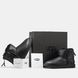 Жіночі зимові ботинки UGG Classic Mini Zip Black Leather Premium re-9582 фото 9