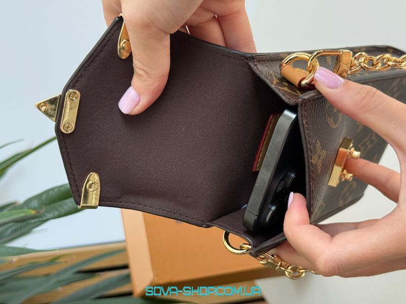 Жіноча сумка Louis Vuitton Phone Bag / Mini Crossbody Premium фото