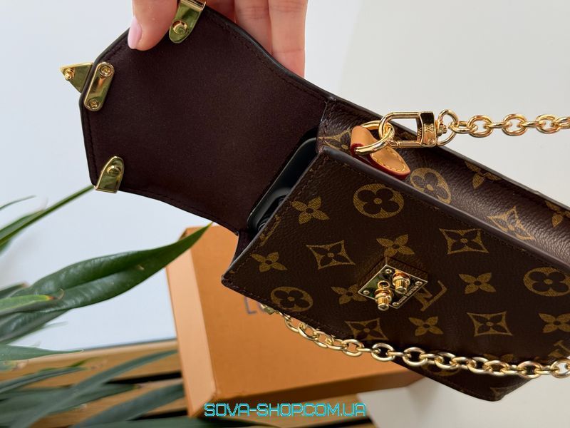 Жіноча сумка Louis Vuitton Phone Bag / Mini Crossbody Premium фото